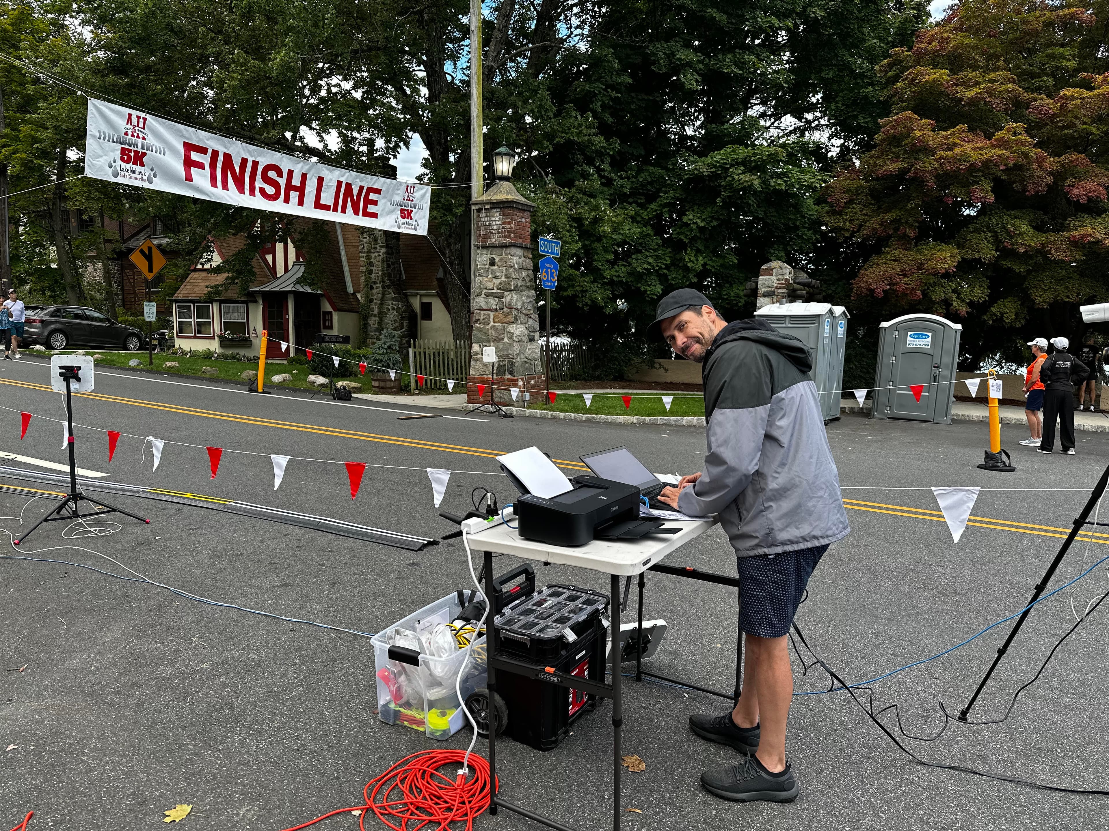 Tristate Timing team at an event